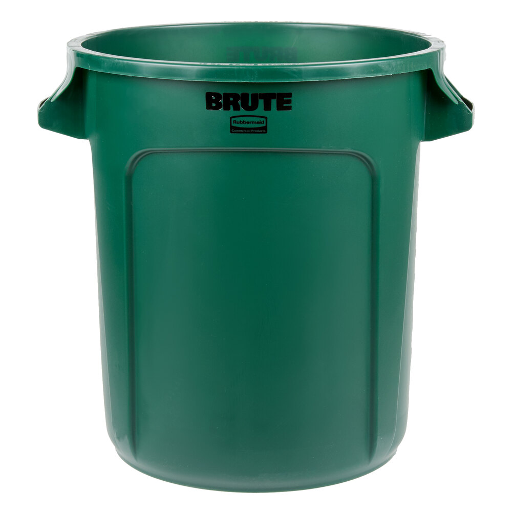 16 Diameter x 1 Height Dark Green 16 Diameter x 1 Height Round for 2610 Brute Containers Rubbermaid Commercial Products FG260900DGRN Brute HDPE Trash Can Lid Pack of 6 