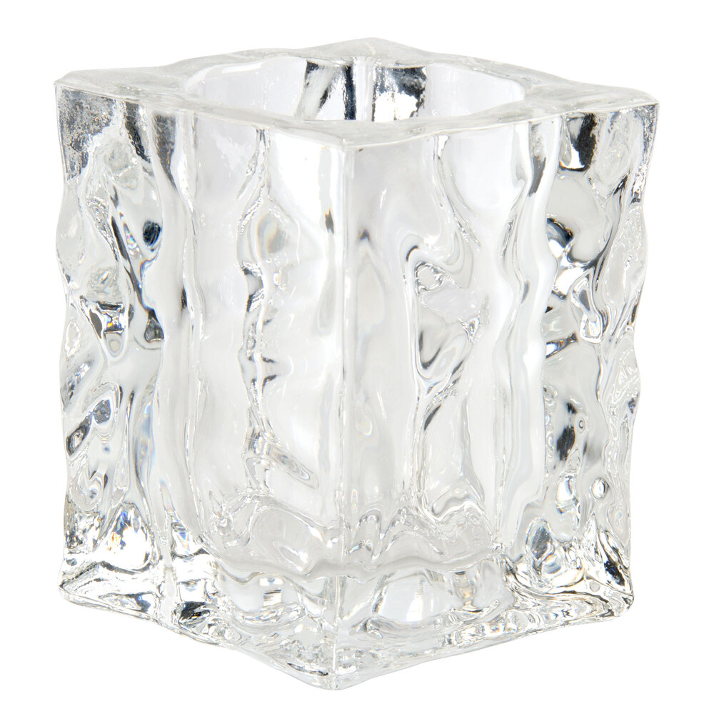 Sterno 80138 4" Ice Cube Liquid Candle Holder