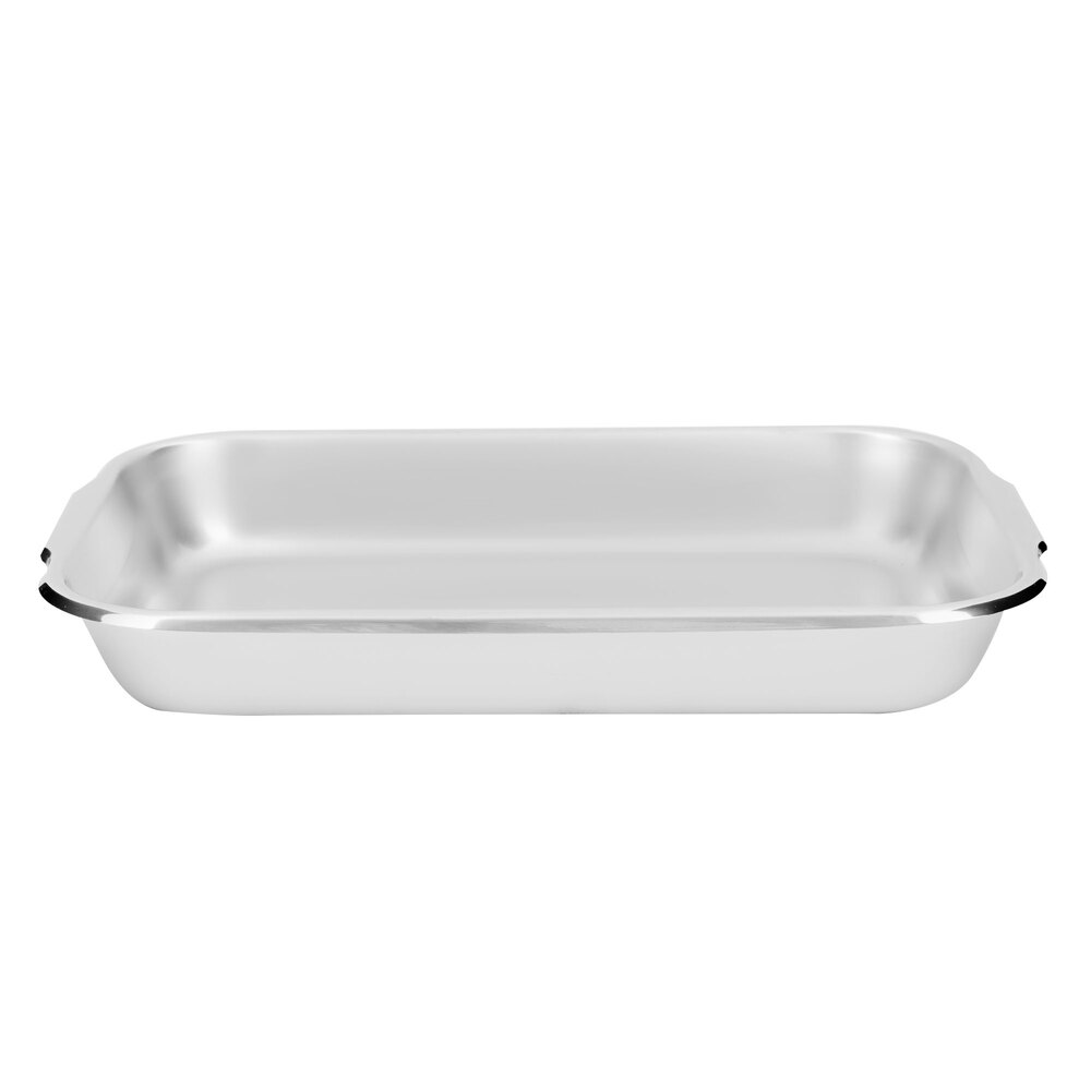 Vollrath 61230 3 5 Qt Stainless Steel Bake And Roast Pan 14 7 8 X