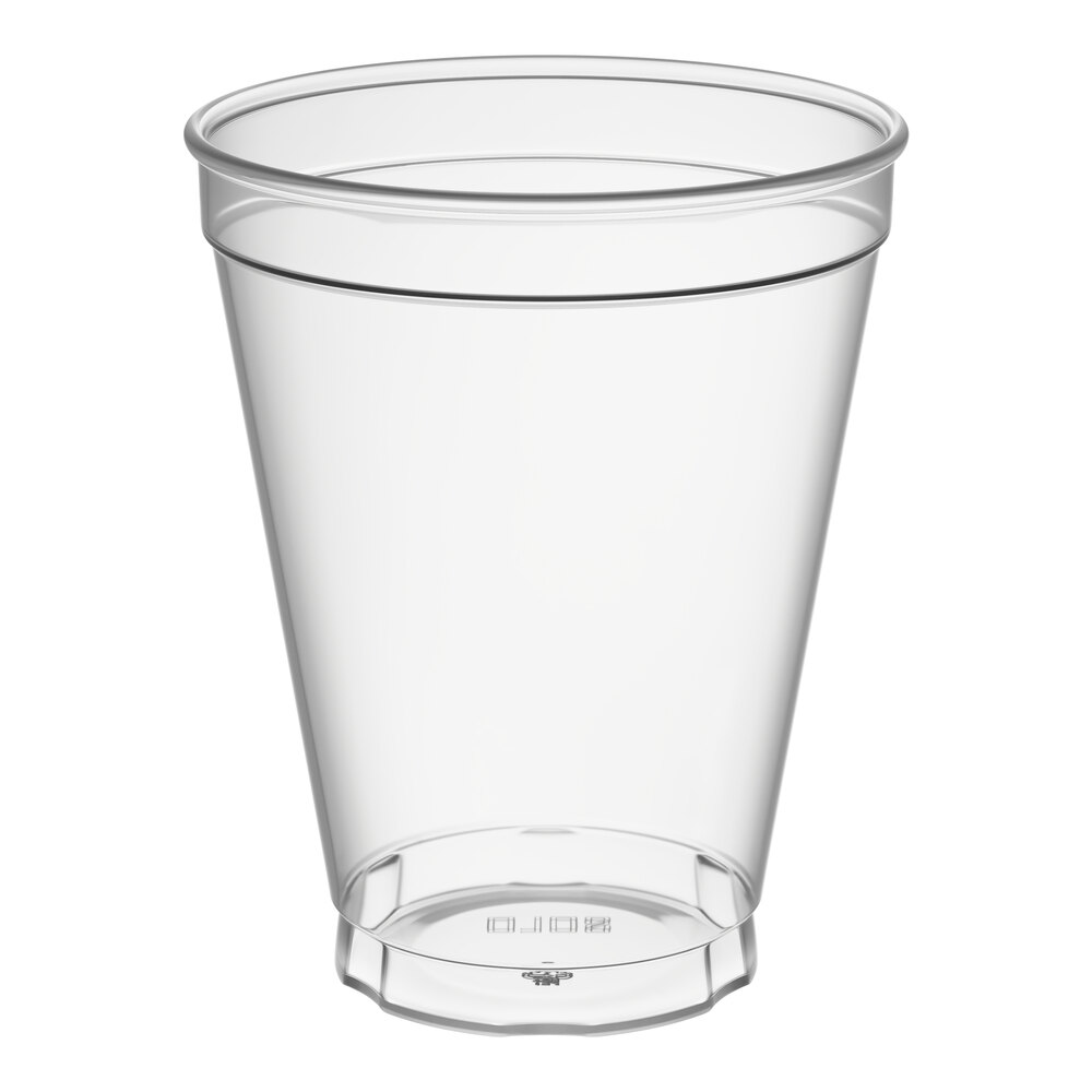 Solo Ultra Clear™ TP7 7 oz. Clear PET Plastic Cold Cup - 1,000/Case