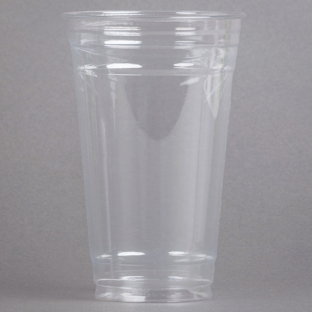 Solo Ultra Clear™ TD24 24 oz. Customizable Clear PET Plastic Cold Cup ...