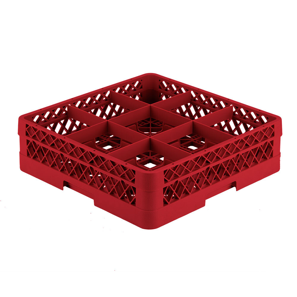 Vollrath TR10A Traex® FullSize Red 4 13/16" Glass Rack
