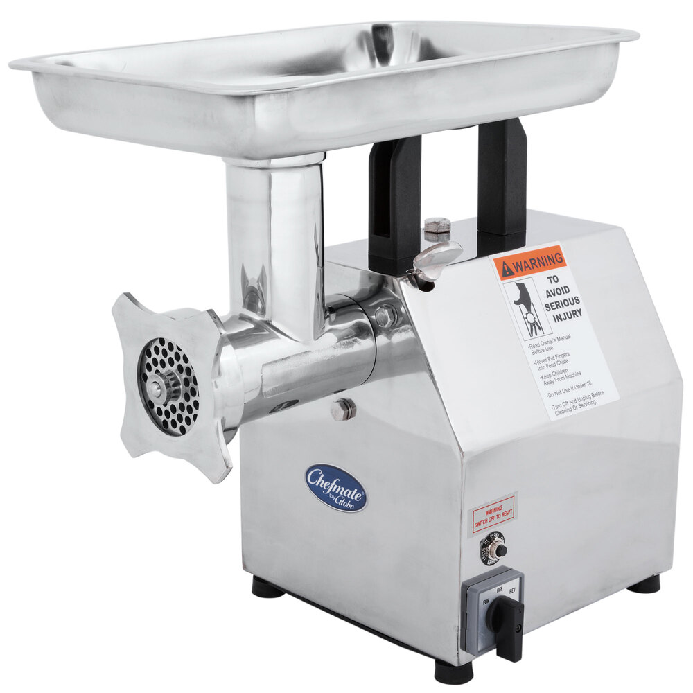 Globe CM12 Chefmate 12 250 lb. Meat Grinder