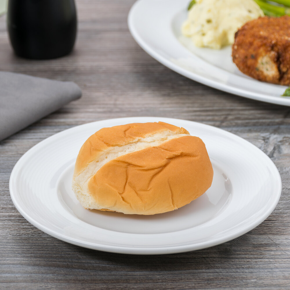 Cardinal Arcoroc S1506 Rondo 6 3/4" Bread and Butter / Side Plate - 36/Case Which Side Is The Bread Plate On