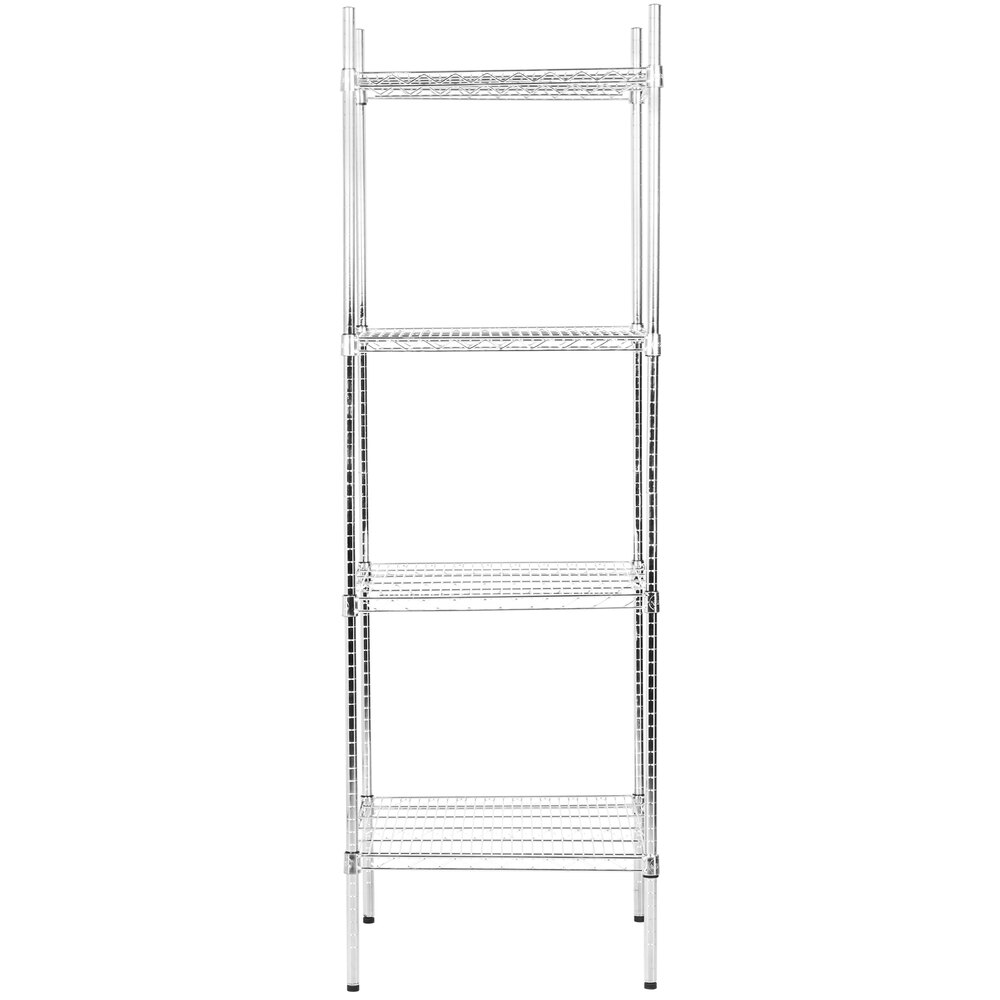 Chrome Wire Shelving Post Clamps 