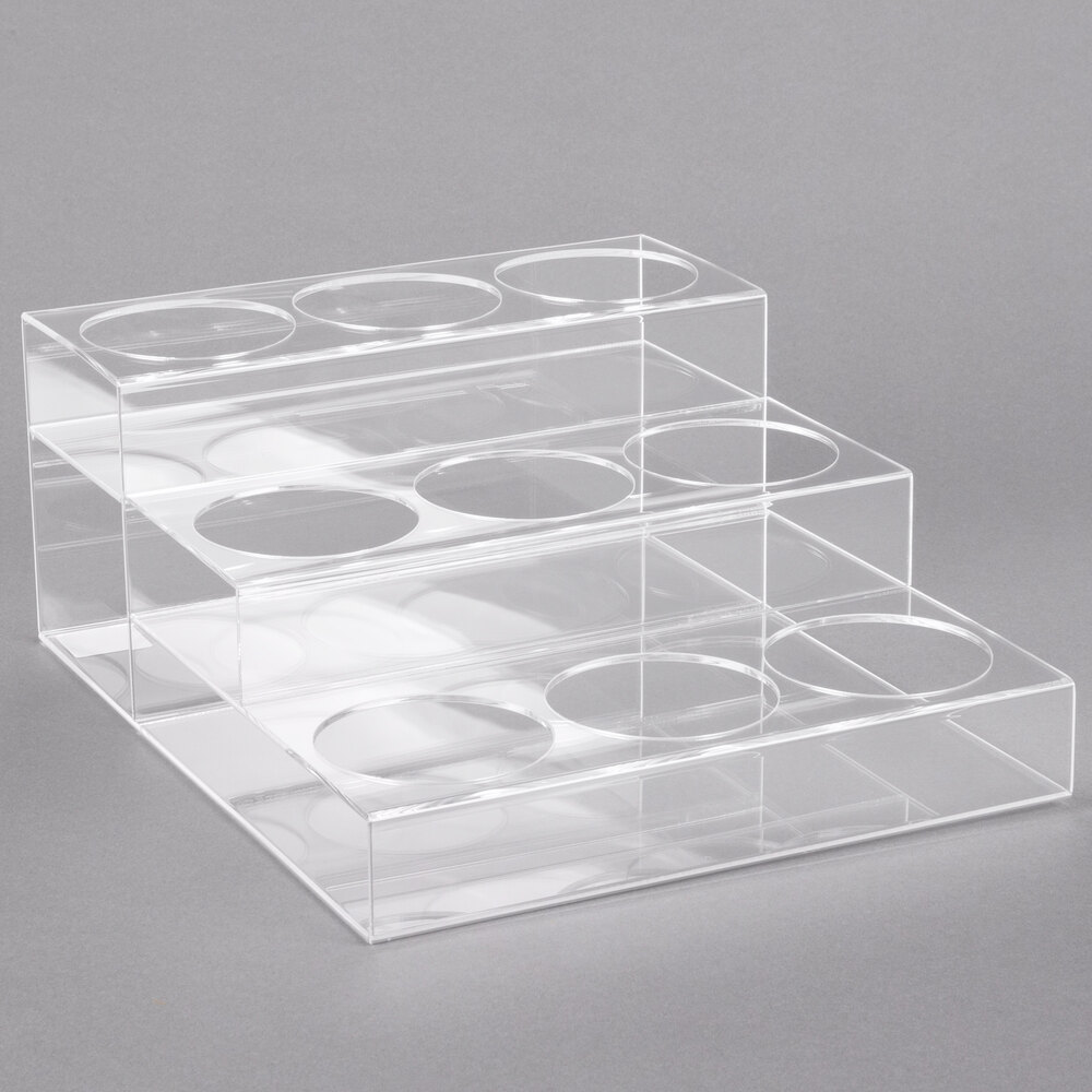 Acrylic Bottle Holder for 9 Bottles