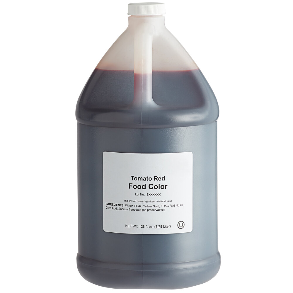 Tomato Red Food Coloring - 1 Gallon