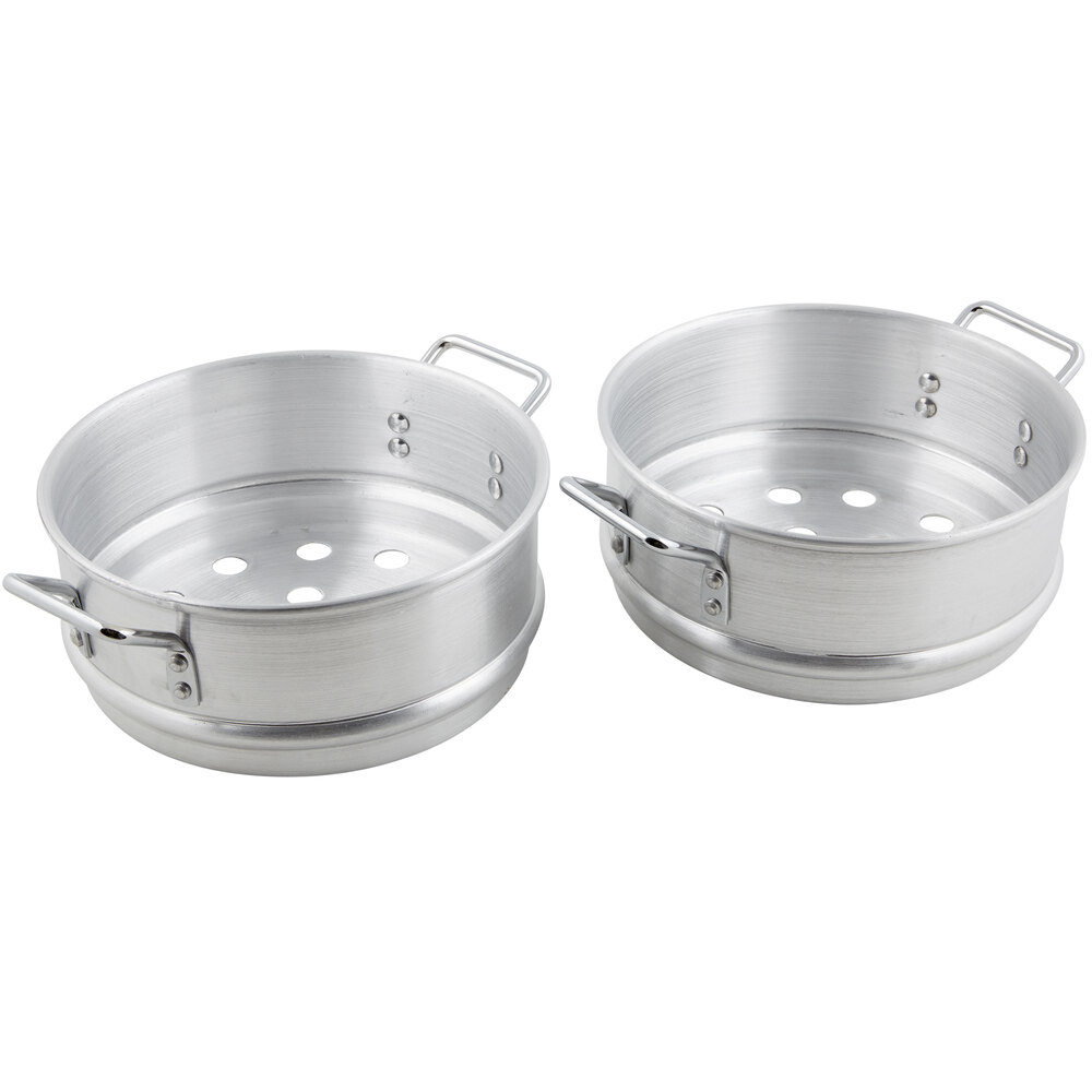 Town 34412S 12" 2.5 Gallon Aluminum Steamer Set