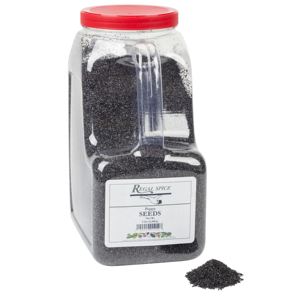 Regal Poppy Seeds Unwashed 5 lb.