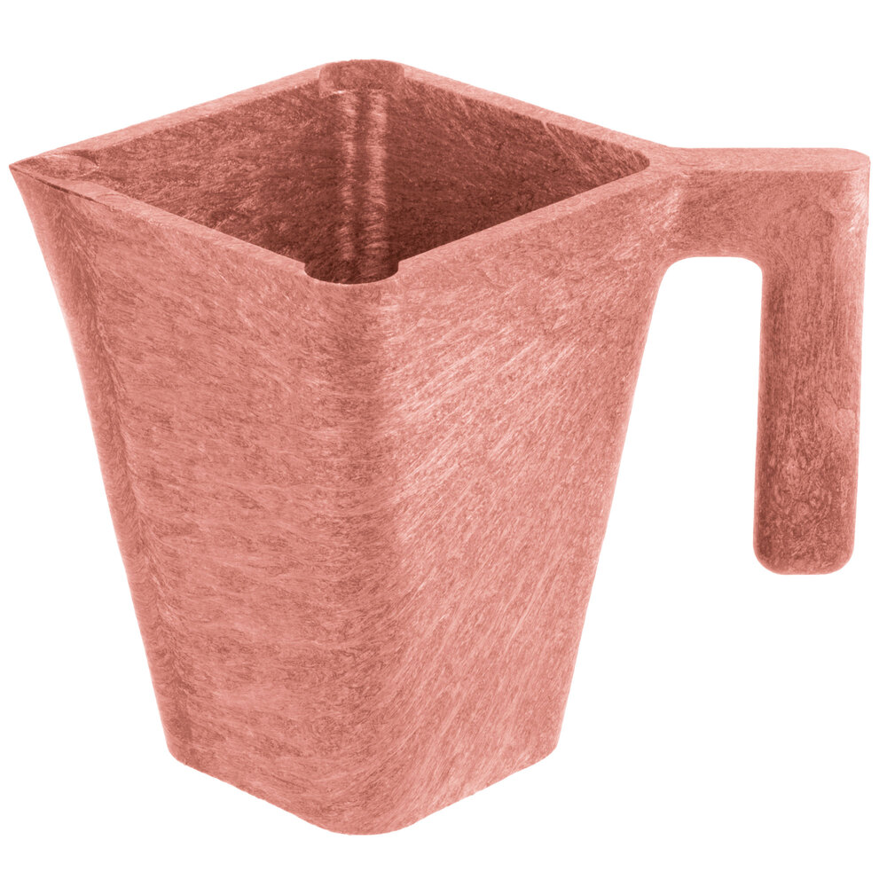 Salsa Pitcher HS Inc. HS1007 48 oz. Paprika Pitcher / Salsa Dispenser - 12/Pack