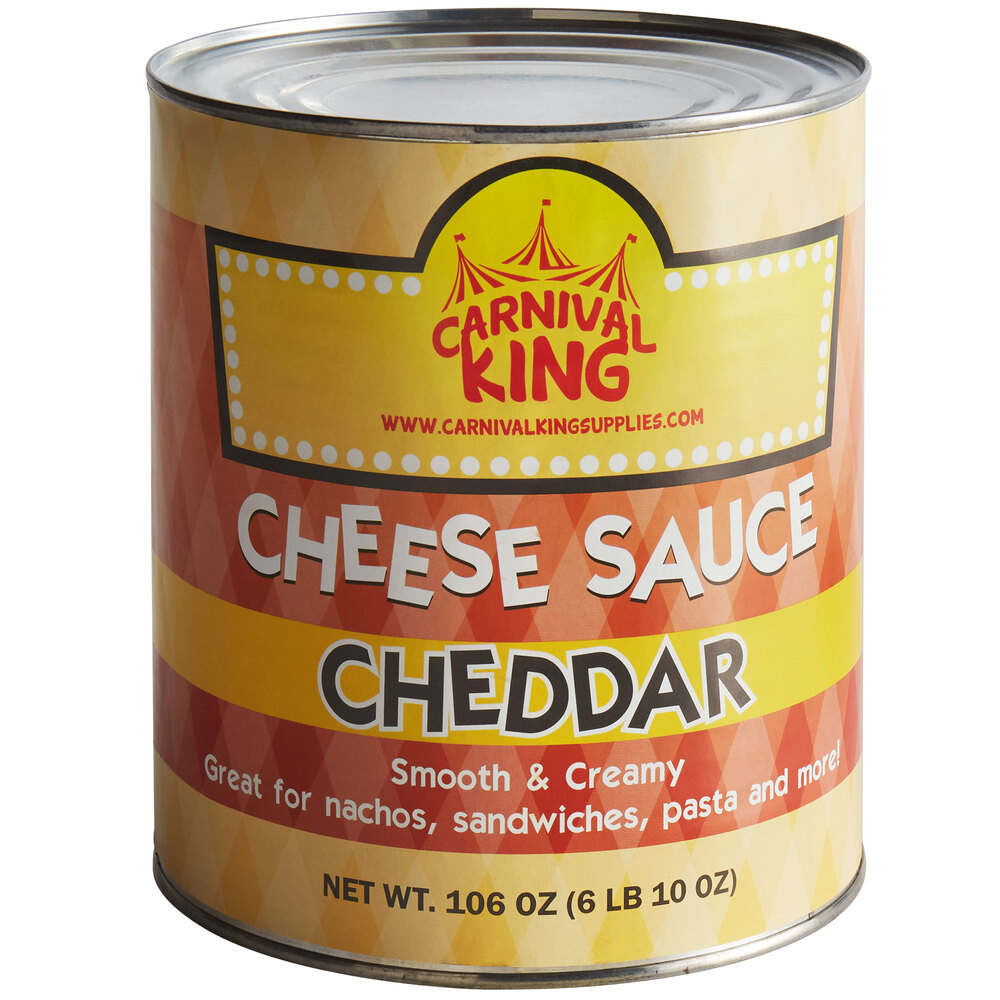 Carnival King Cheddar Cheese Sauce 10 Can