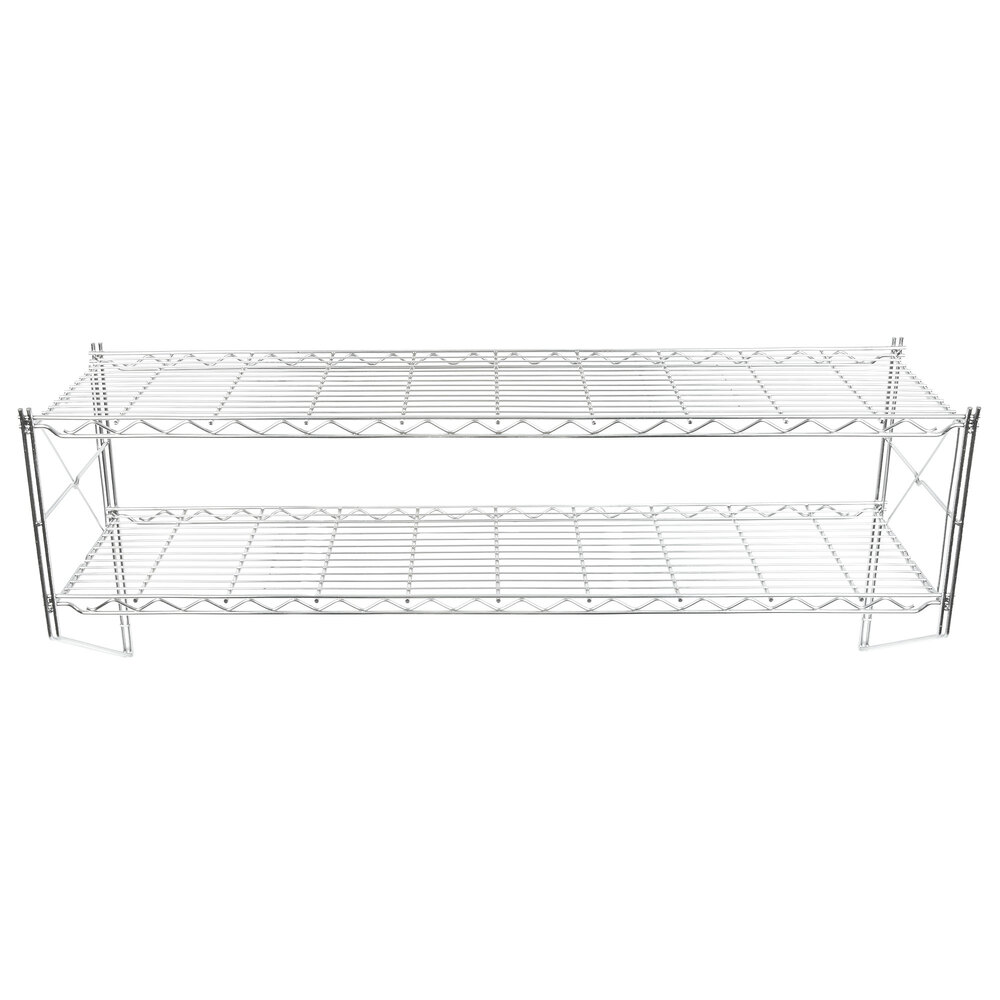 Metro Erecta 12WS52C 12" x 48" Chrome Shelf Wall Kit