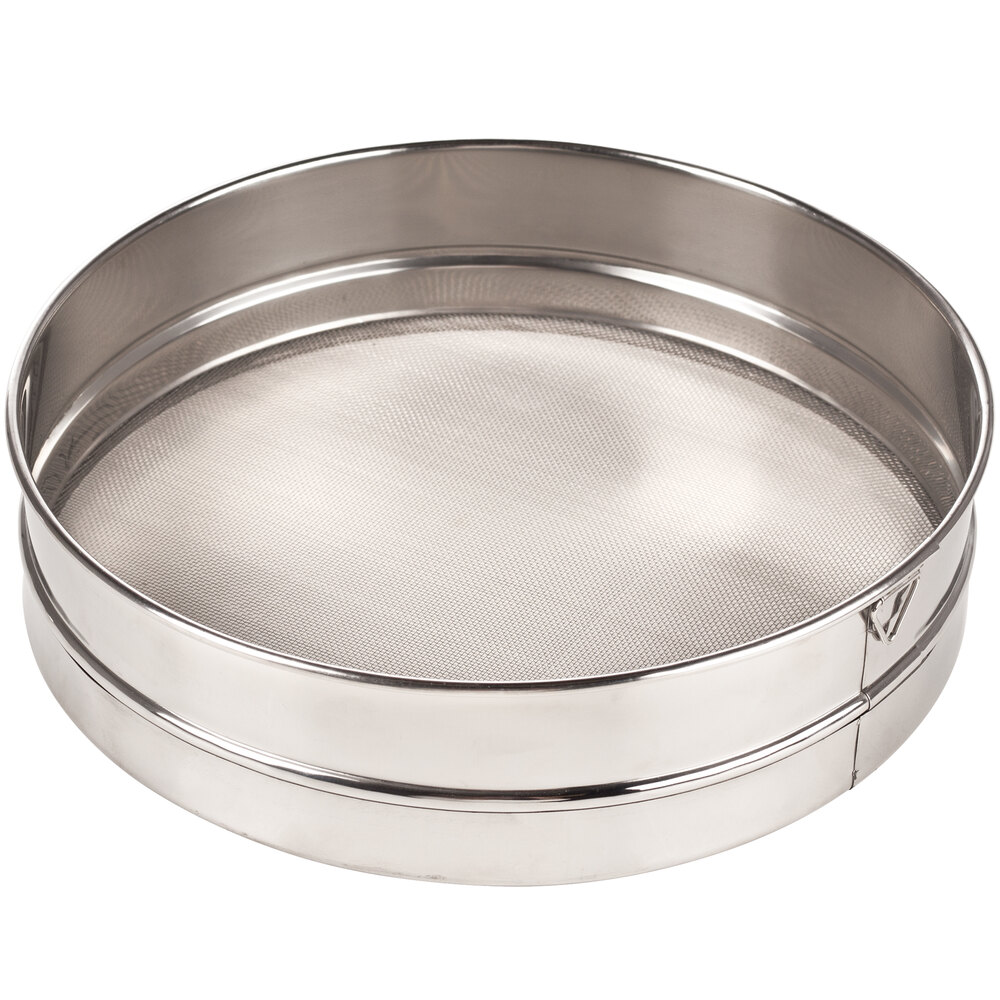 12" Stainless Steel Rim Sieve