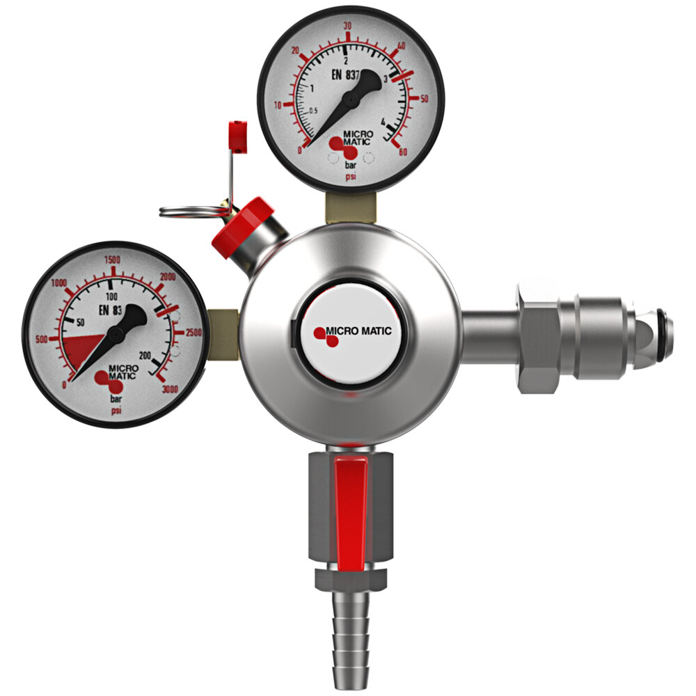 Micro Matic 842NPP Premium Plus Double Gauge Primary Nitrogen Low