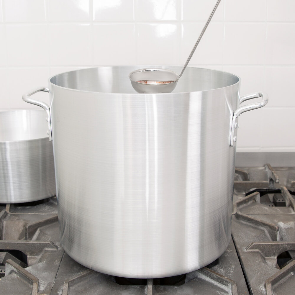 Vollrath 4306 Wear-Ever Classic 24 Qt. Aluminum Rolled Edge Stock Pot