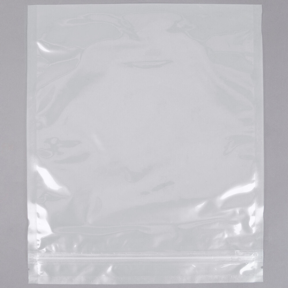 ARY VacMaster 50724 10" x 12" Chamber Vacuum Packaging Bags with Zipper