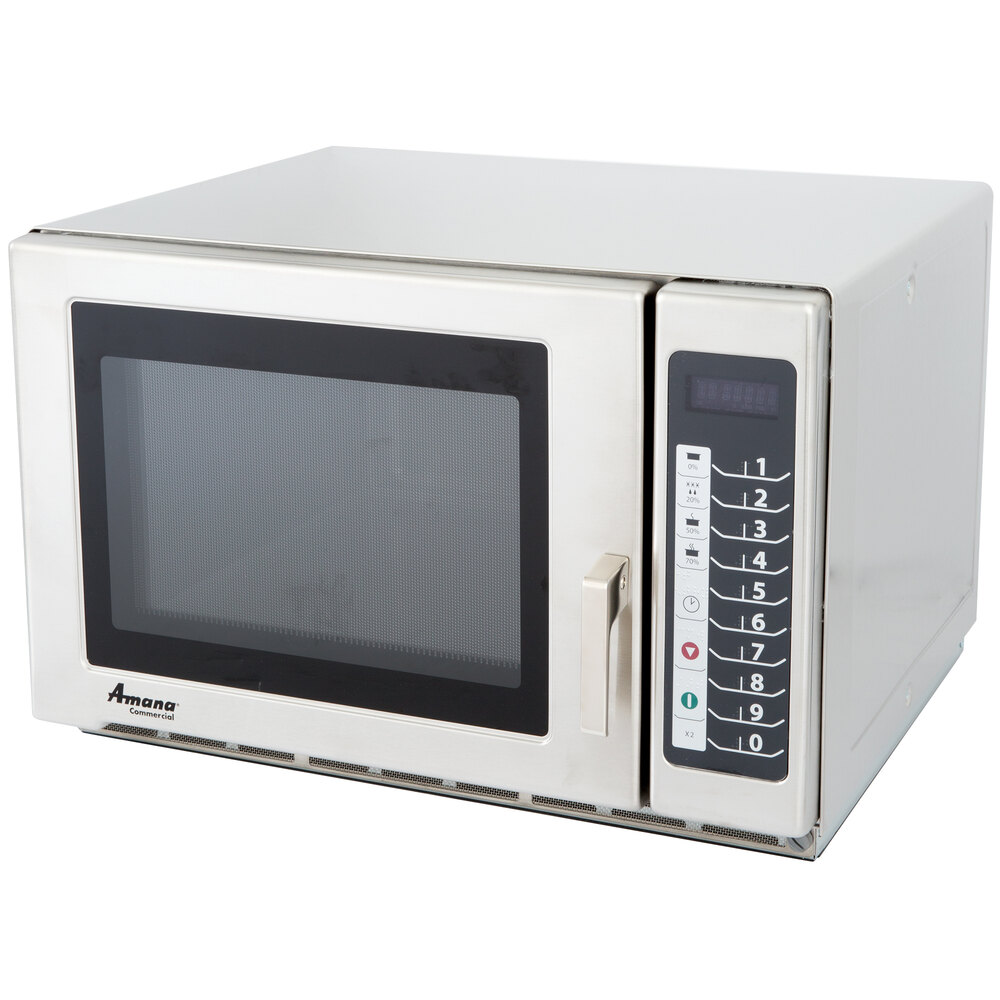 Amana RFS18TS Medium Duty Stainless Steel Commercial Microwave with