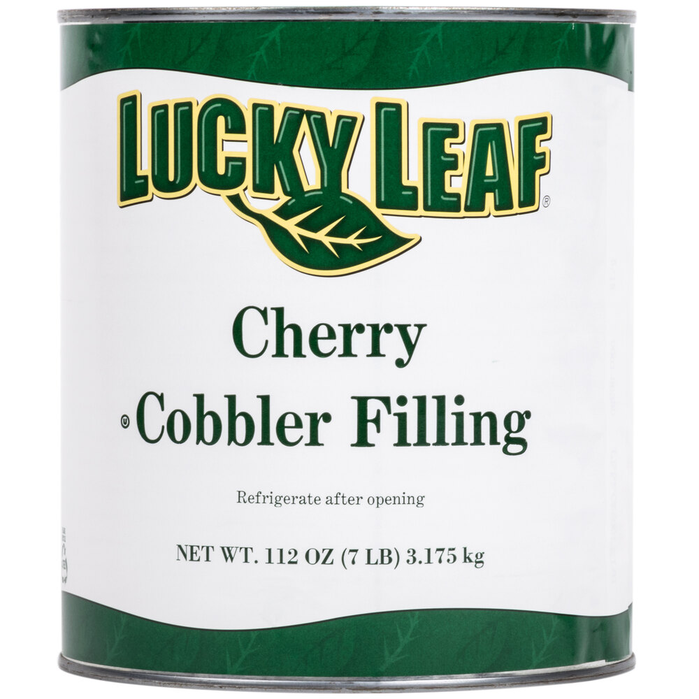 Lucky Leaf Cherry Cobbler Filling 10 Can