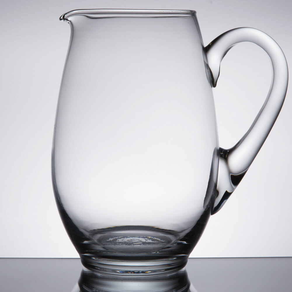 Libbey 1783127 Mario 58 oz. Glass Pitcher - 6/Case