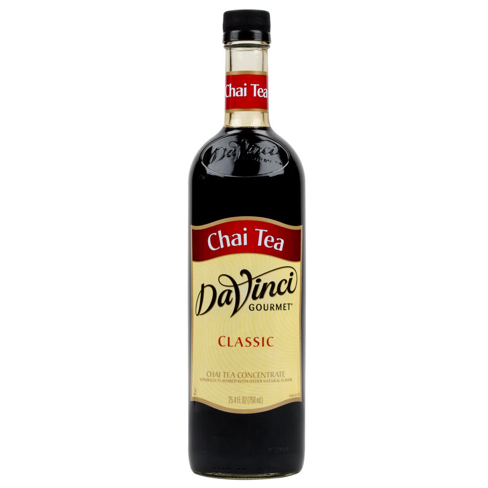 DaVinci Gourmet Chai Tea Concentrate 750 mL