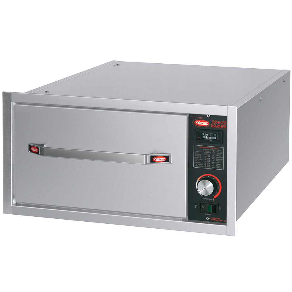 Hatco HDW1BN BuiltIn Narrow One Drawer Warmer 208V, 450W