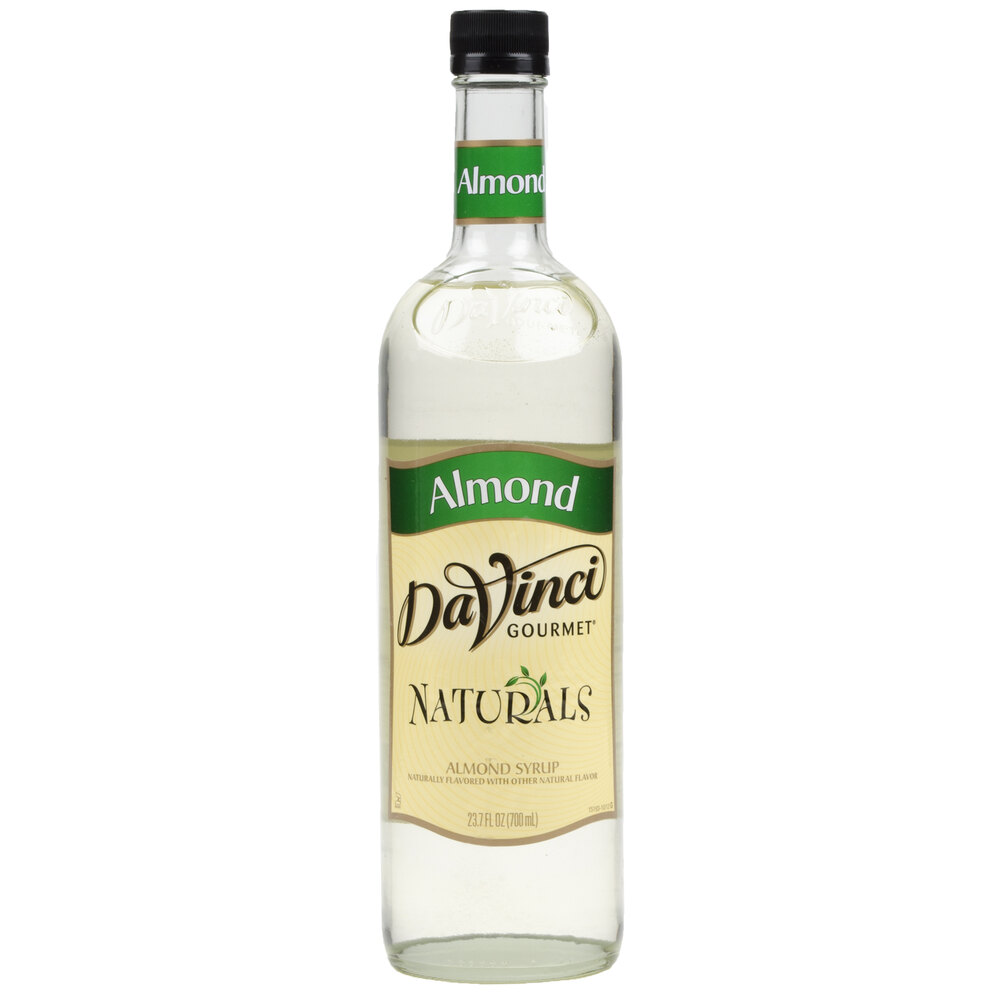 DaVinci Gourmet 700 ML Almond All Natural Coffee Flavoring Syrup