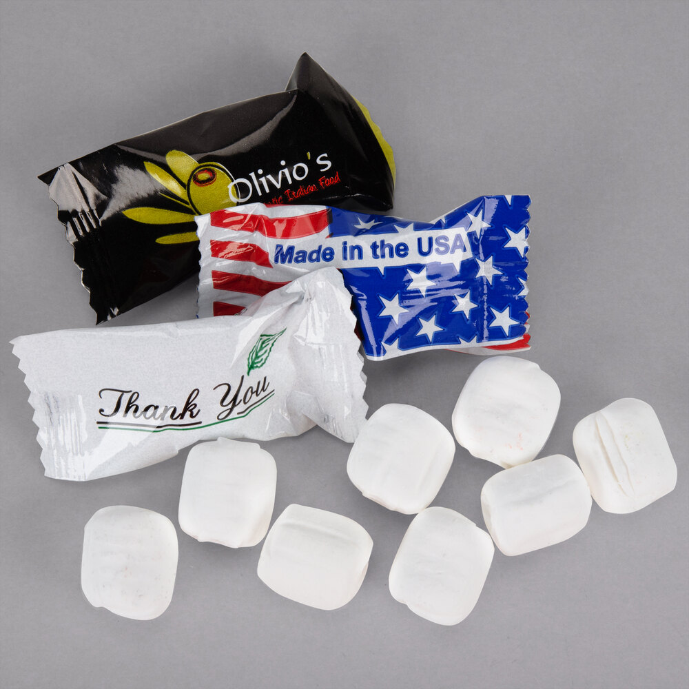 Individually Wrapped Custom Buttermints - 1000/Case