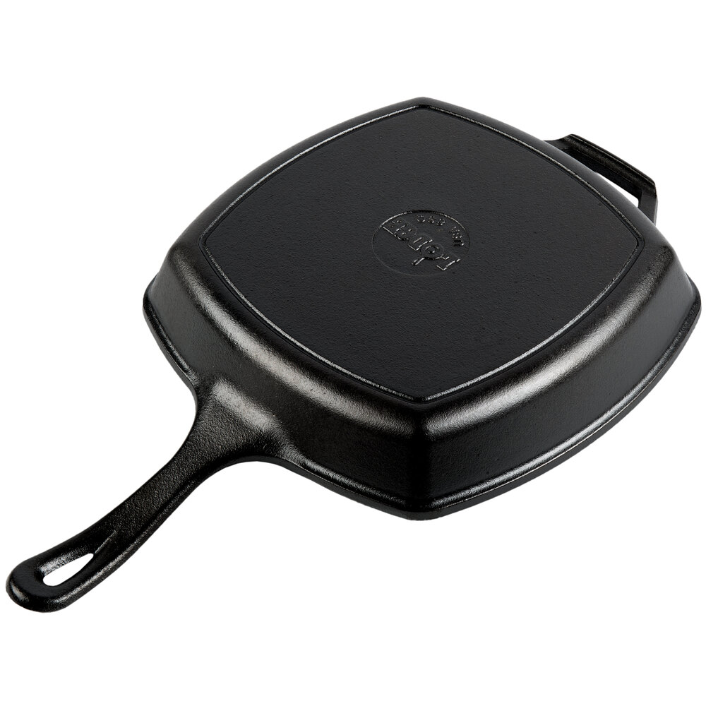 Lodge L8SQ3 10 1/2" Square PreSeasoned Cast Iron Skillet