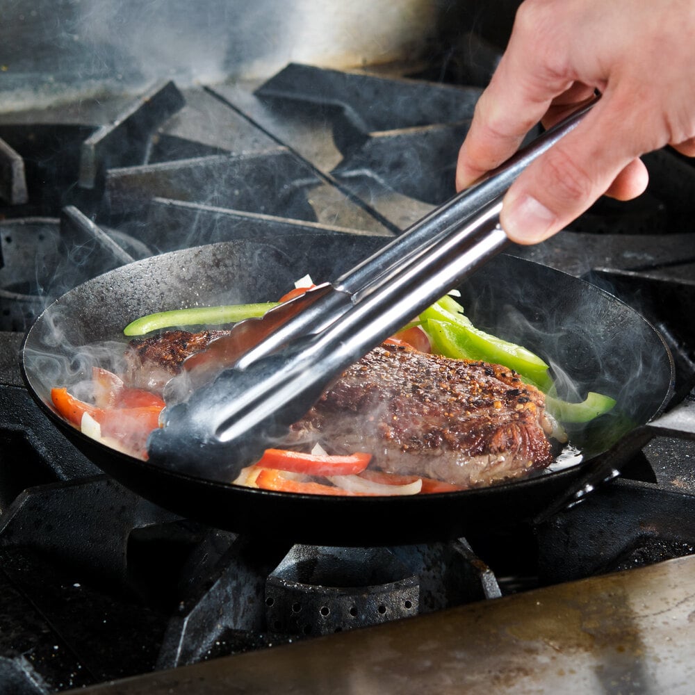 Lodge Cast Iron Seasoned Carbon Steel Skillet, CRS10 at Tractor Supply Co.