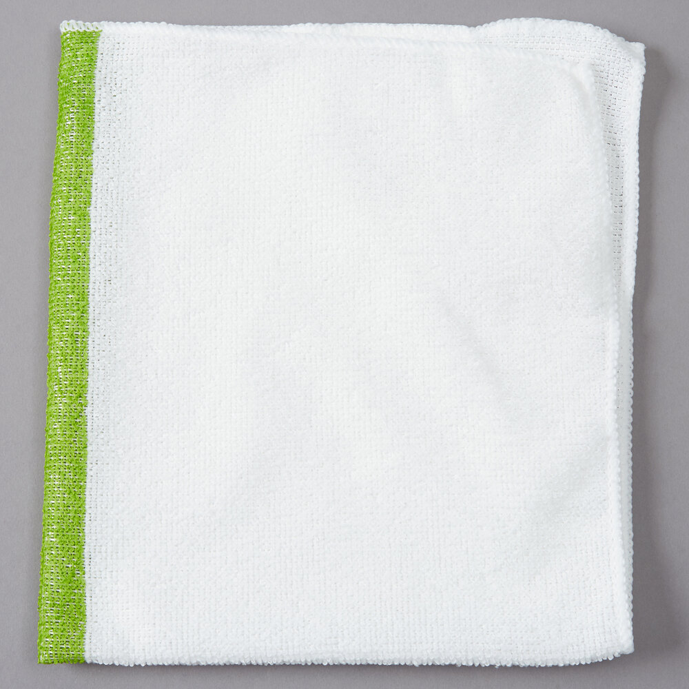 Rubbermaid 1805730 HYGEN Sanitizer Safe 16" x 19" White Microfiber