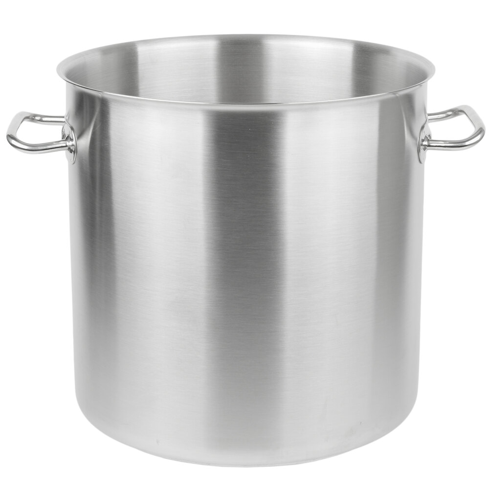 Vollrath 47723 Intrigue 27 Qt. Stainless Steel Stock Pot