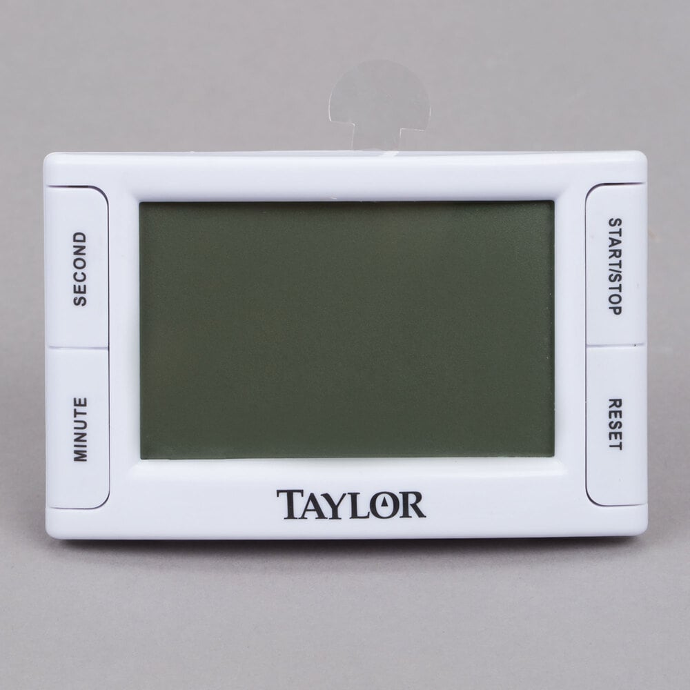Taylor 5816N Digital 100 Minute Kitchen Timer / Stopwatch with Lanyard