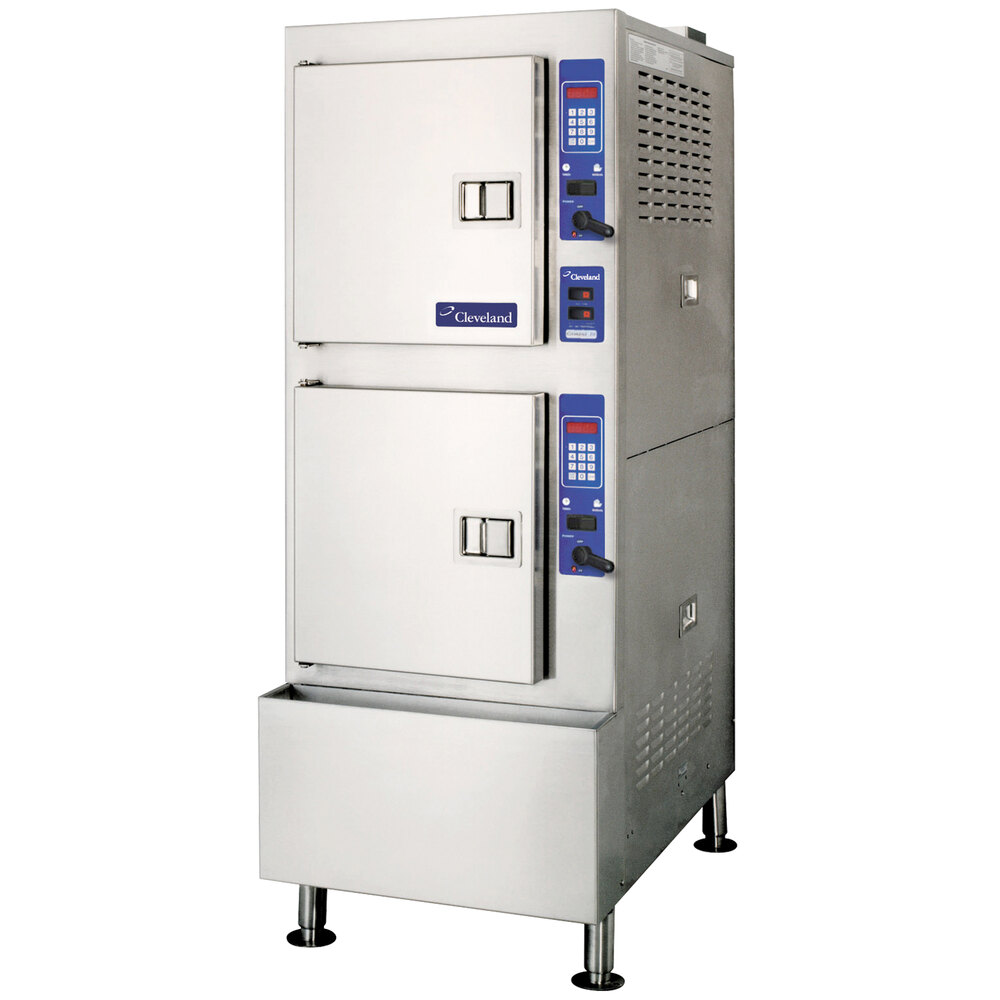 Cleveland 24CGA10.2 SteamCraft Gemini Natural Gas 10 Pan Floor