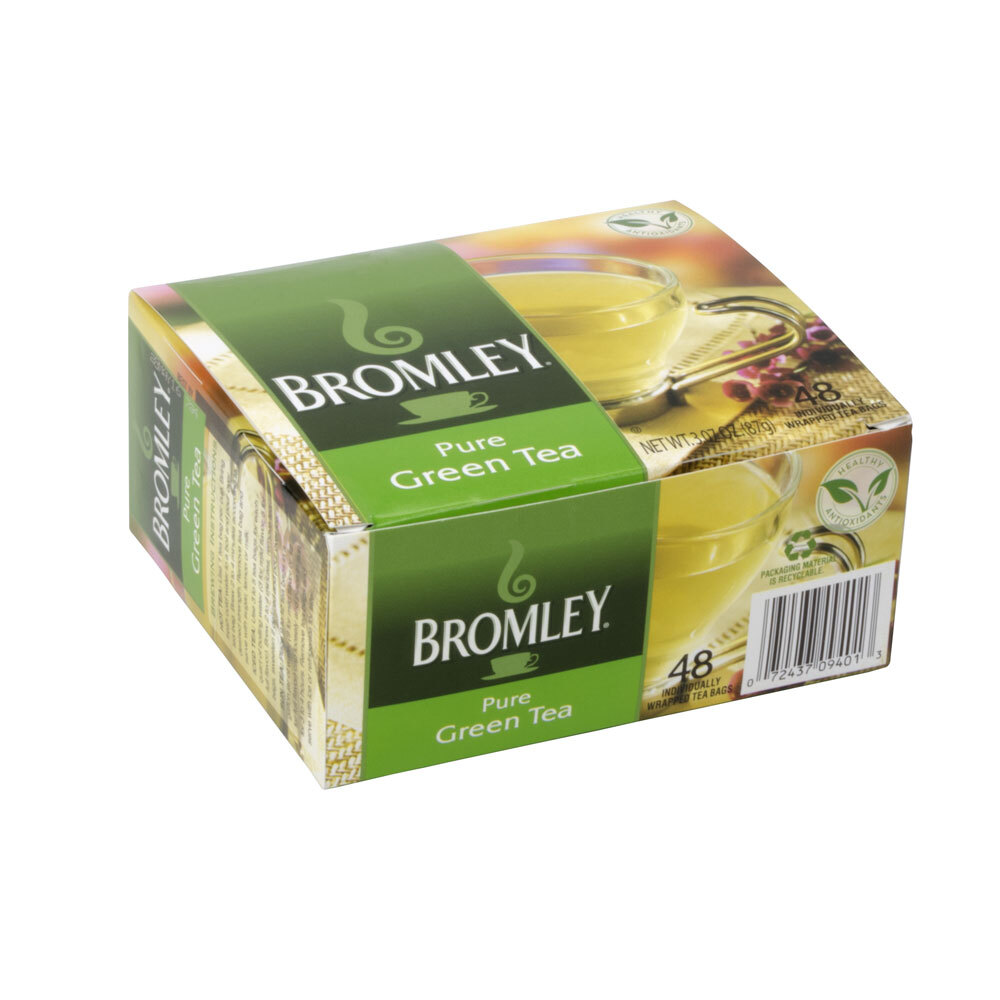 Bromley Hot Green Tea Bags 48/Box