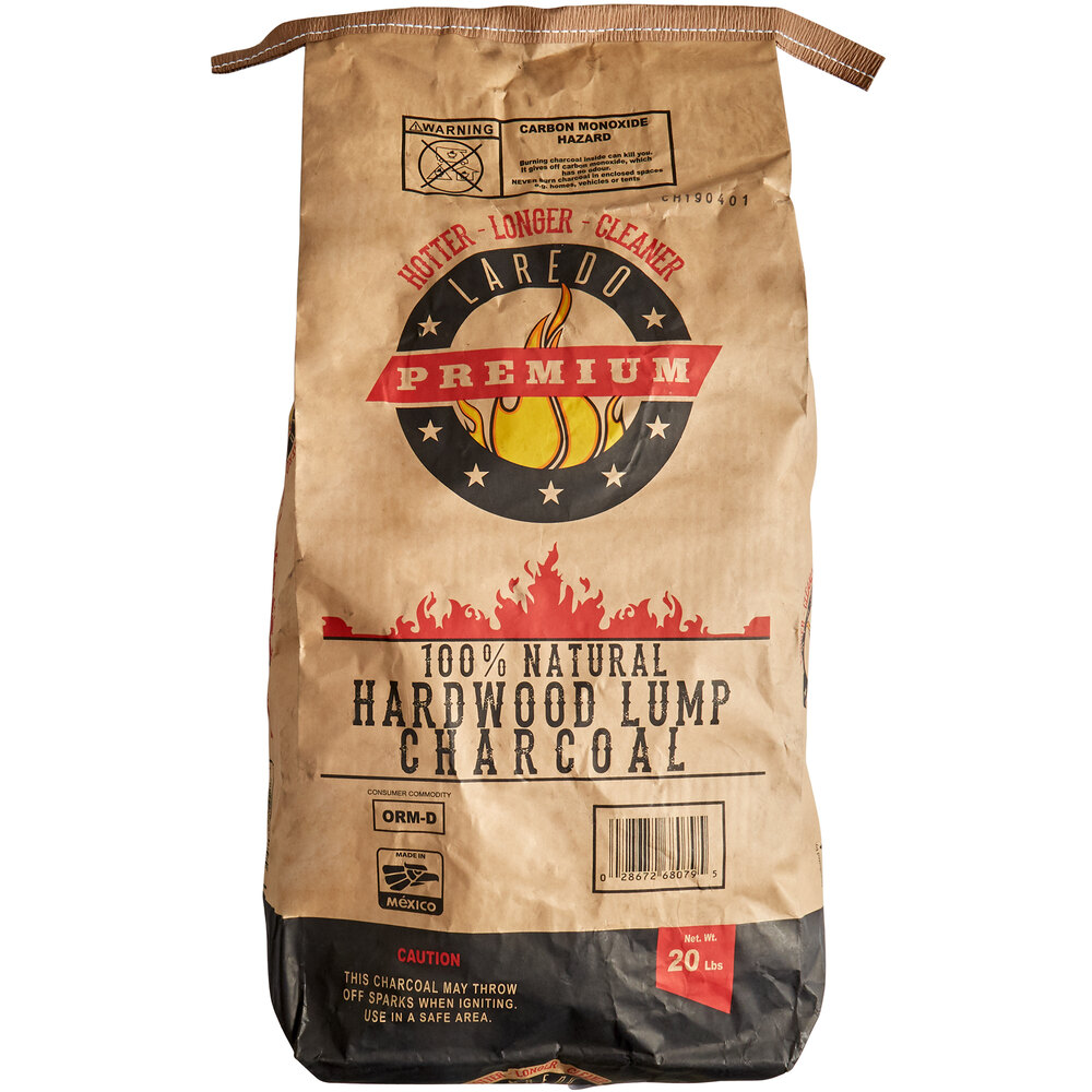 Bulk Charcoal 20 lb., Premium 100 Natural Hardwood