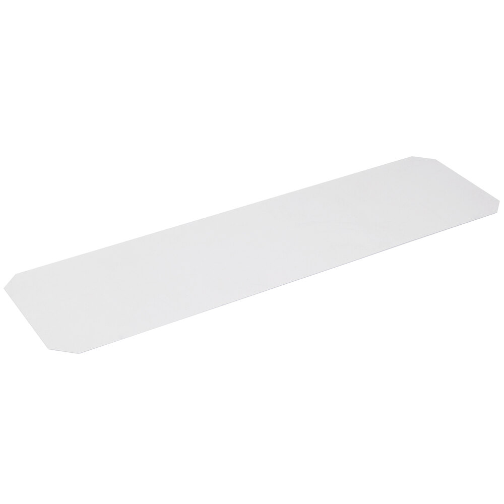 Regency Shelving 14 inch x 48 inch Clear PVC Shelf Liner