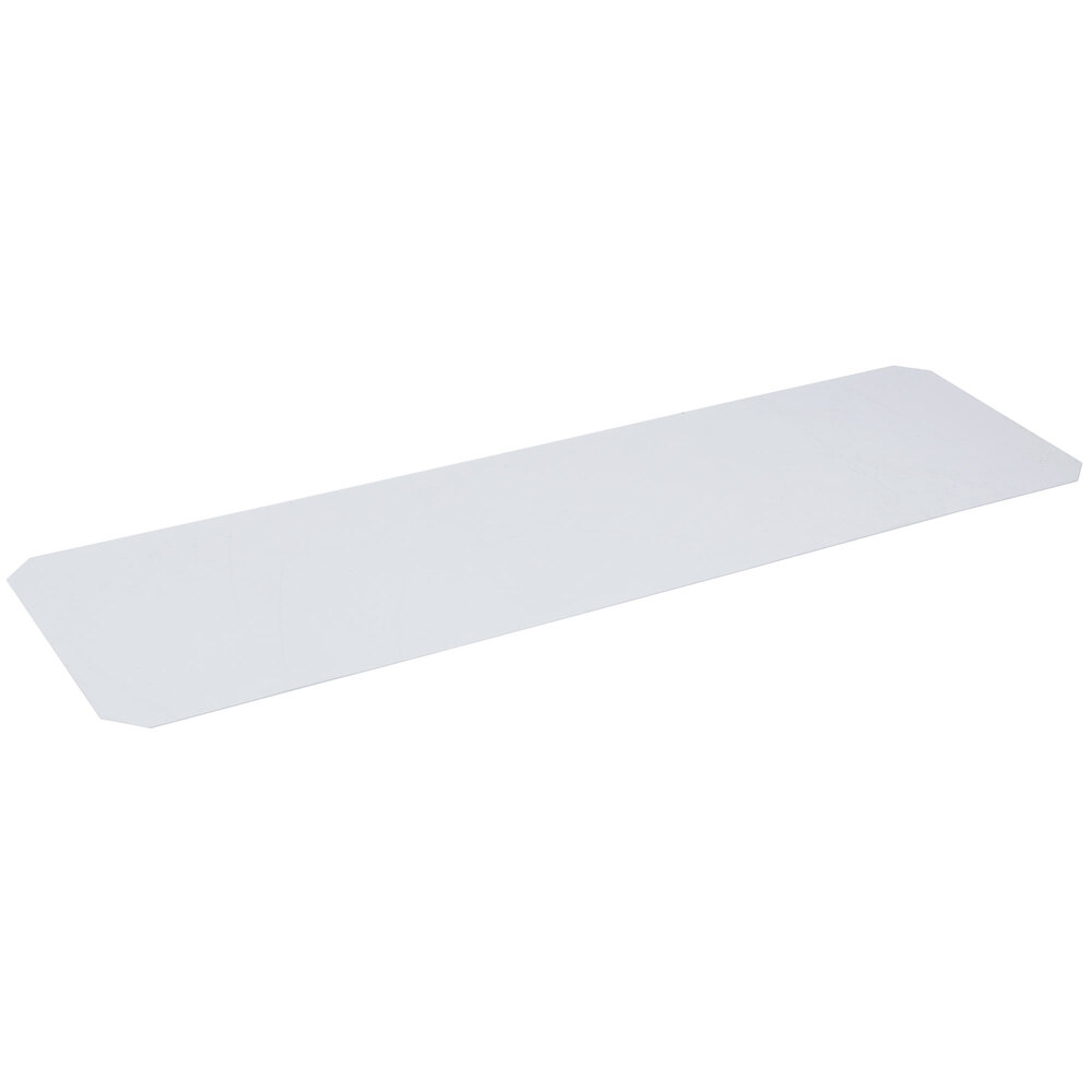 Regency Shelving 18 inch x 60 inch Clear PVC Shelf Liner