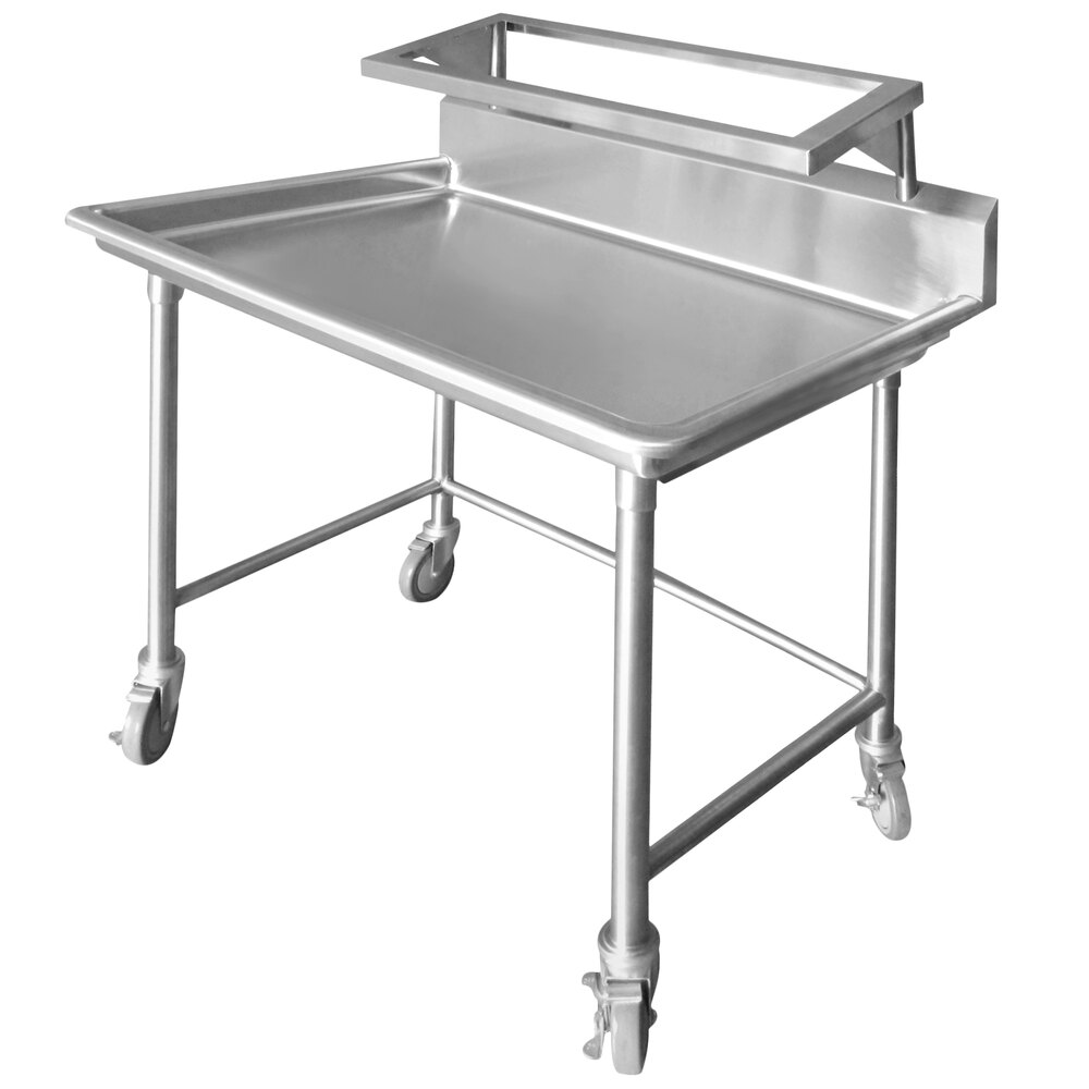 Steril-Sil E1-STE-2H Mobile Single Sided Sorting Table
