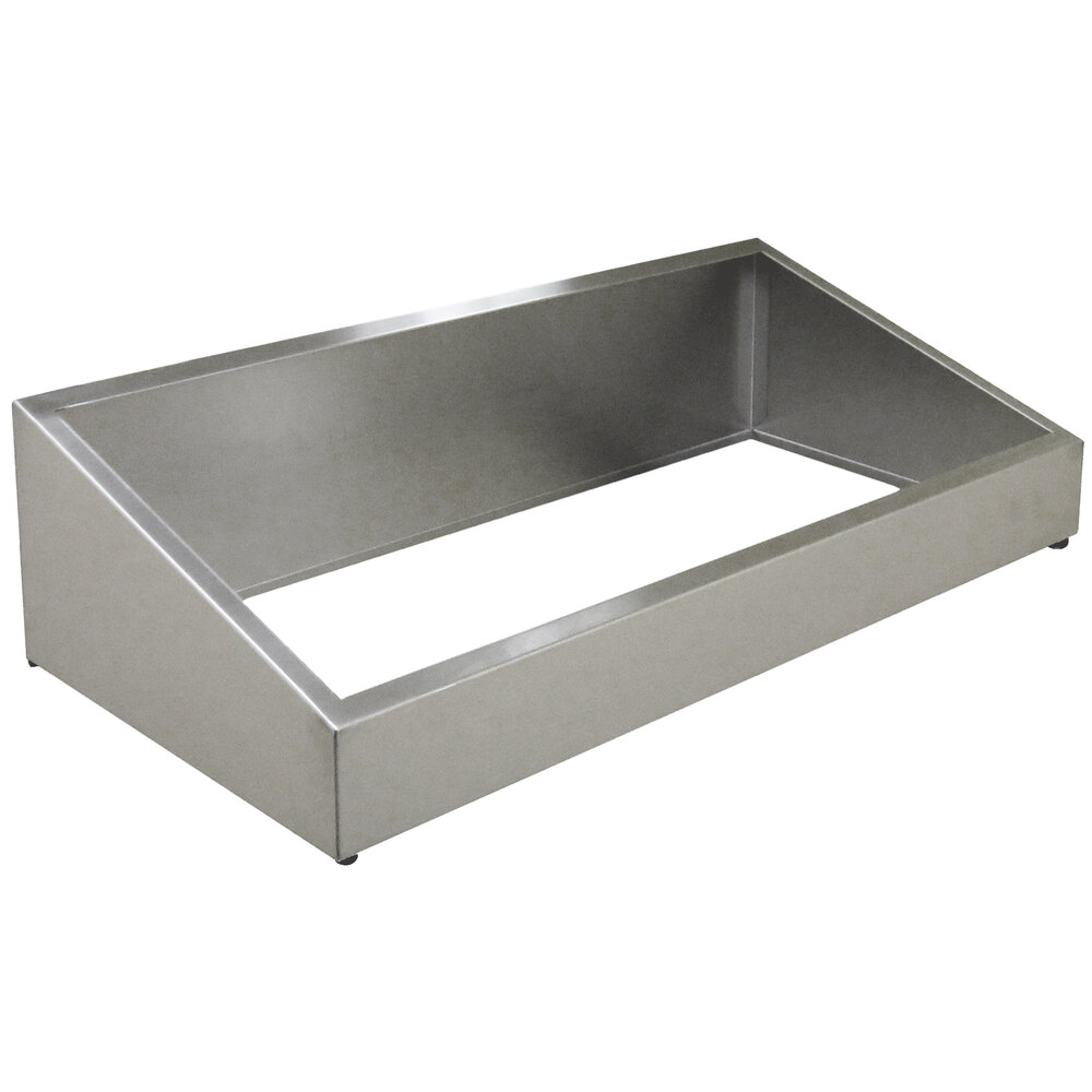 SterilSil E1CBD3V Stainless Steel Countertop Silverware Dispenser for Three E1 Inserts