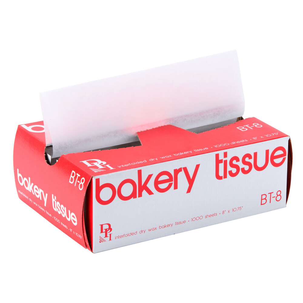 1000 Sheets Green Choice Bakery Tissue 6" x 10.75";  Durable Packaging GCB-6 