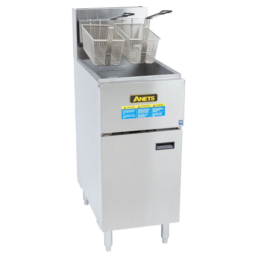 SLG40 Liquid Propane 3540 lb. SilverLine Fryer 90,000 BTU