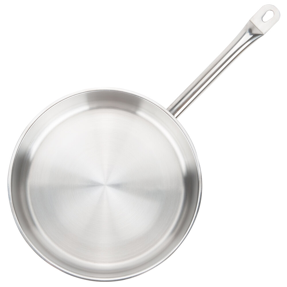 Vollrath 77746 Tribute 6 Qt. Saute Pan with Helper Handle and  Silicone-Coated Handle