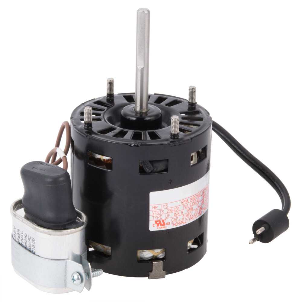 Bohn 25309801 1400/1650 RPM, 1/15 hp Fan Motor 208/230V