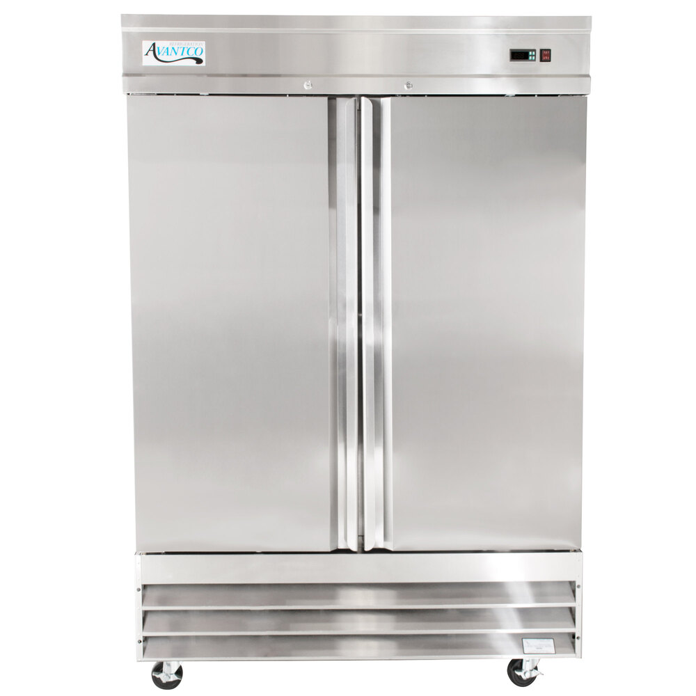 23 Cu Ft. EQ Kitchen Line CFD-1FF 29" Single Solid Door Reach-In Freezer 
