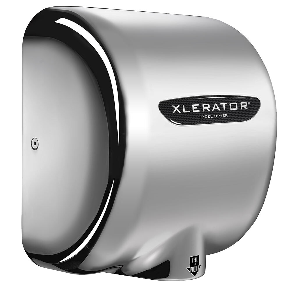 Excel XLC 110/120 XLERATOR® Chrome Plated High Speed Hand Dryer 110