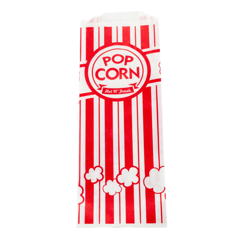 Carnival King 3 3 4 X 1 3 4 X 9 1 2 1 1 Oz Popcorn Bag 1000 Case