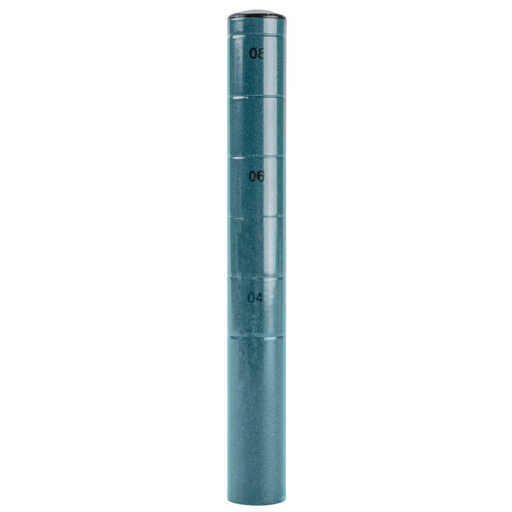 Regency 8 inch NSF Green Epoxy Mobile Shelving Post