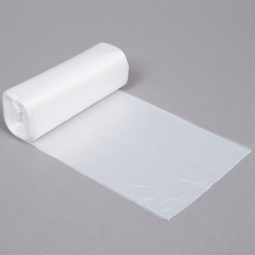 Inteplast Group High-Density Can Liner 20 x 22 7-Gallon 6 Micron Clear 50/Roll 