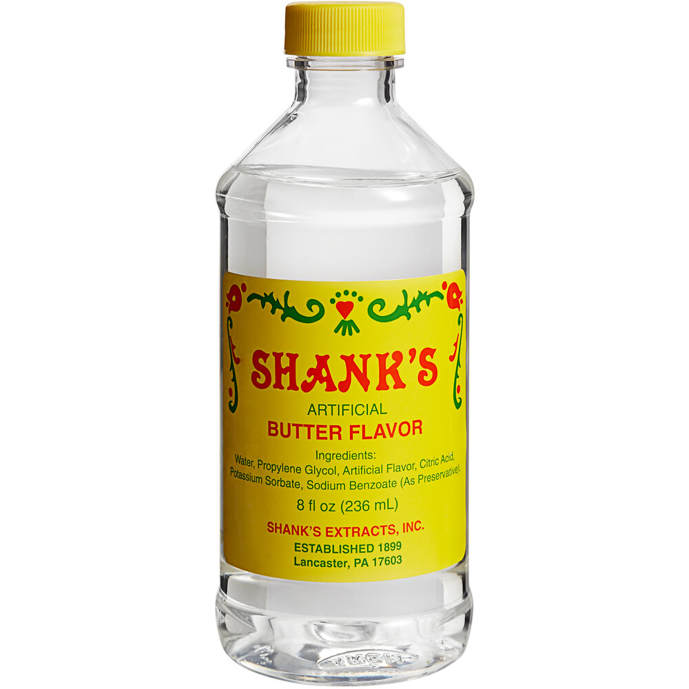 Shank's Imitation Butter Flavoring (8 oz.)