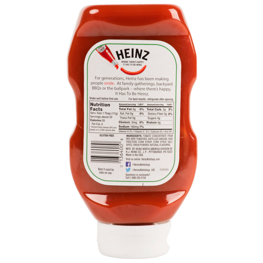 Upside Down Ketchup Bottle , Top-down approach rekindles our love ...